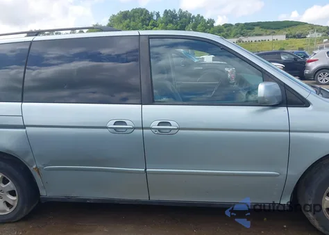 2004 Honda Odyssey Ex из США, поврежденный, VIN 5FNRL18614B136285